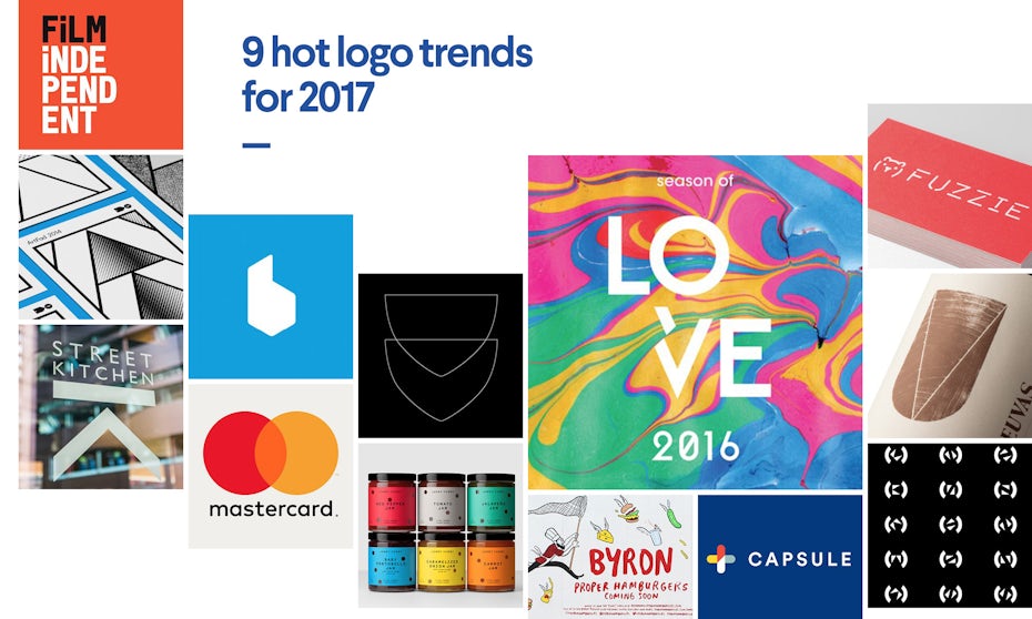 9 hot logo design trends for 2017 - 99designs