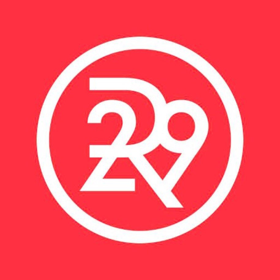 Red refinery29 logo