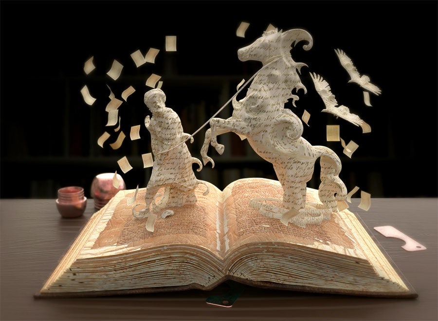 book comes to life