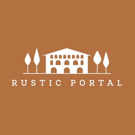 Rustic Portal real estate logo
