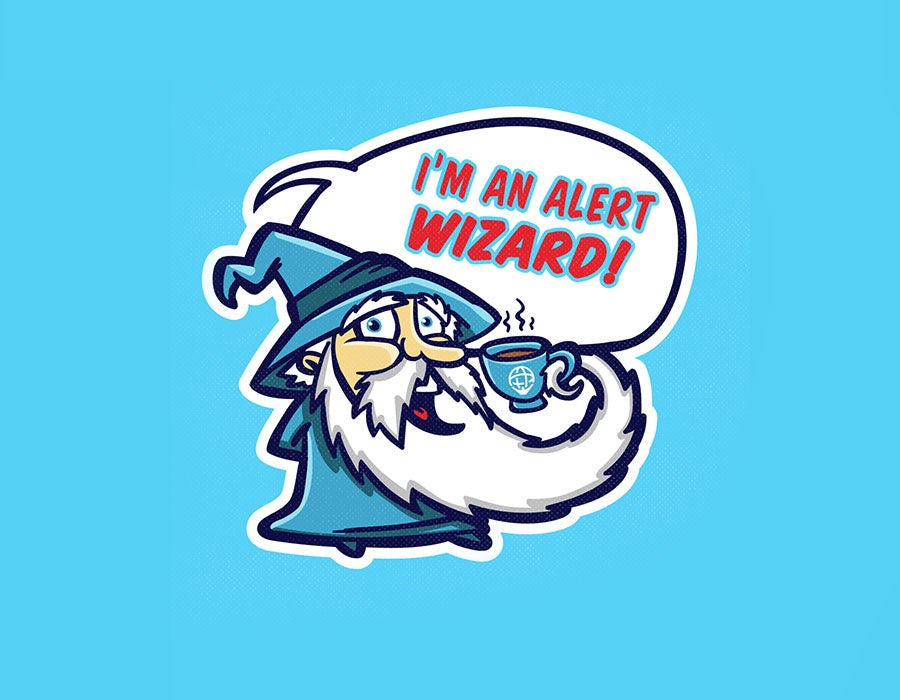 wizard sticker