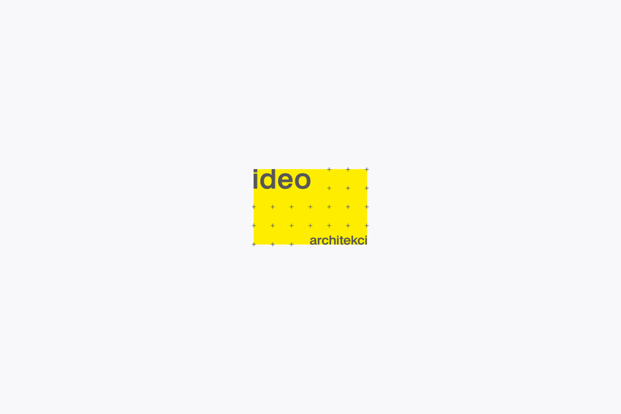 animated logo for ideo architekci