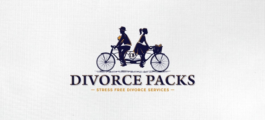 Divorce lawyer logo