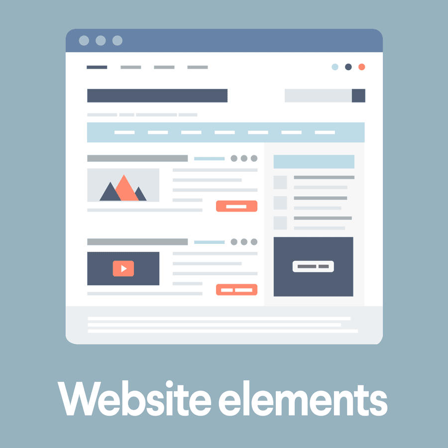 website elements gif