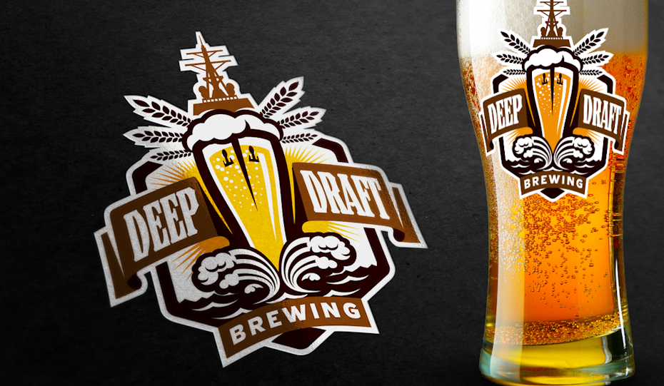 Logo design für Bier und Brauerei