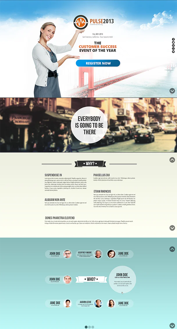 Importance of Landing Page 27 Customersuccess.org landing page by Vallentin