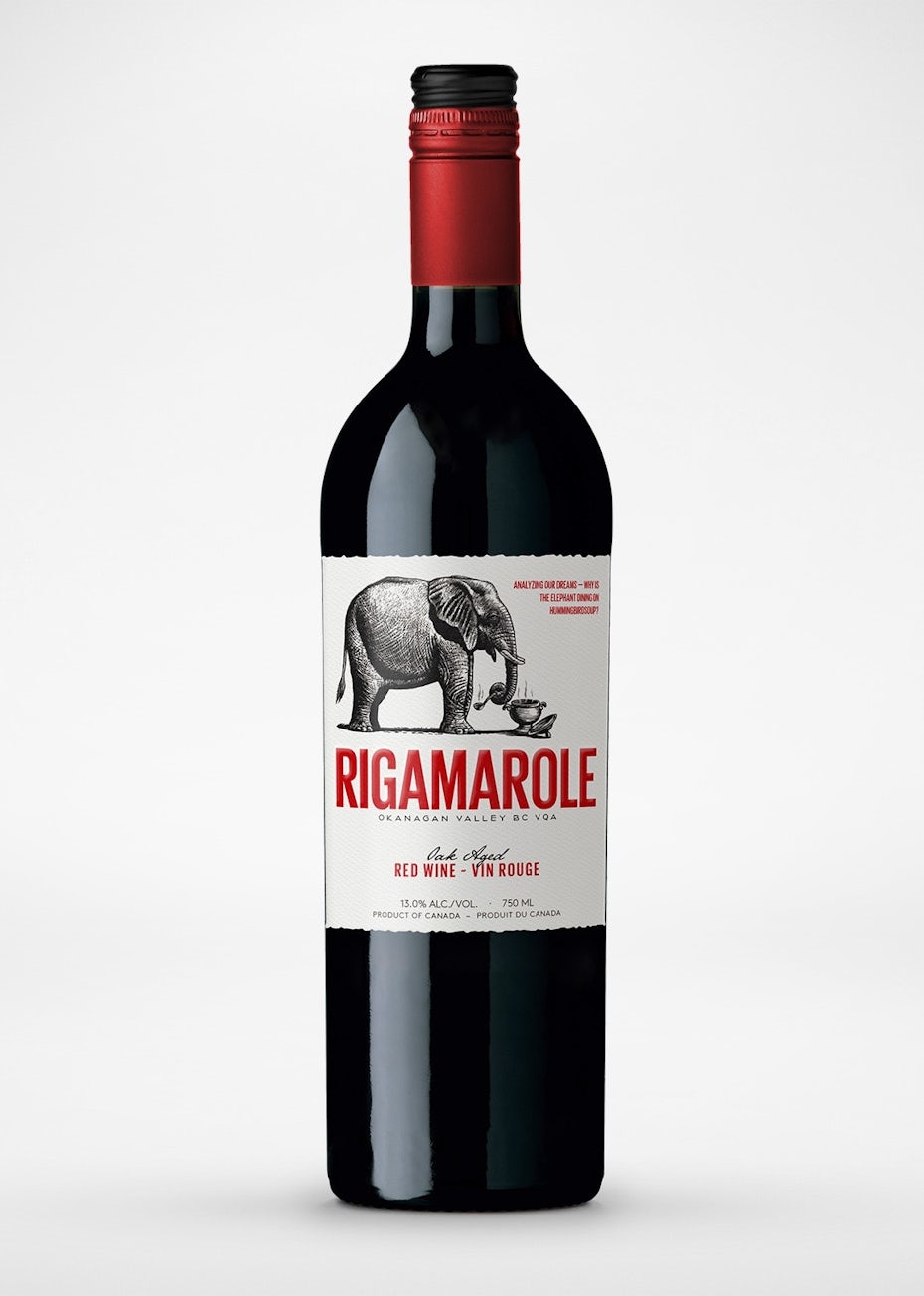 Rigamarole Wine Label