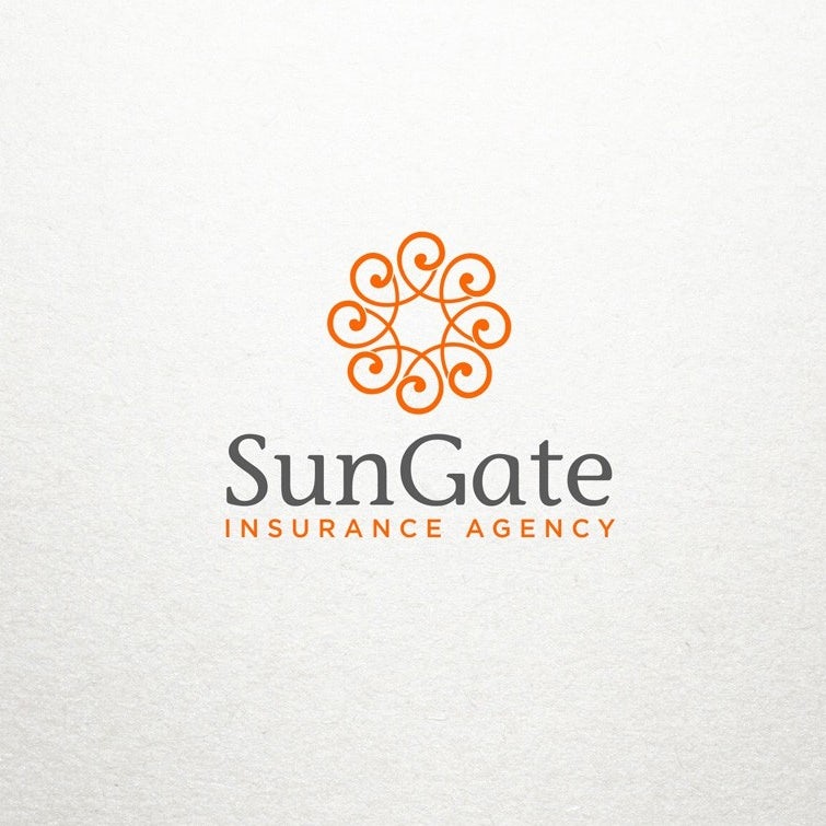 best logo design with abstract ornamental circle shapes