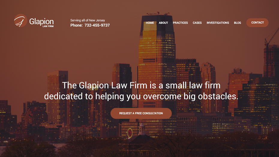 LAW FIRM WEB PAGE