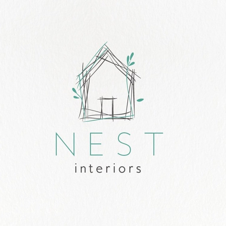 best logo designs example with drawing of house made of twigs