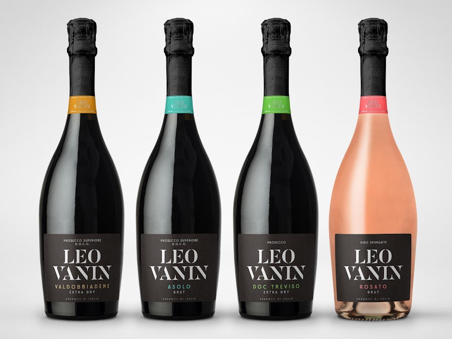 Etiquette de vin Leo Vanin