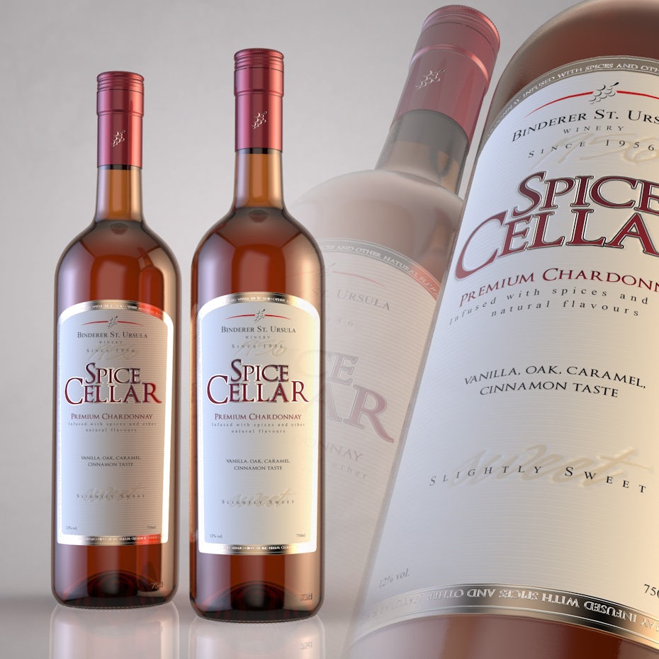 Spice Cellar Wine Label