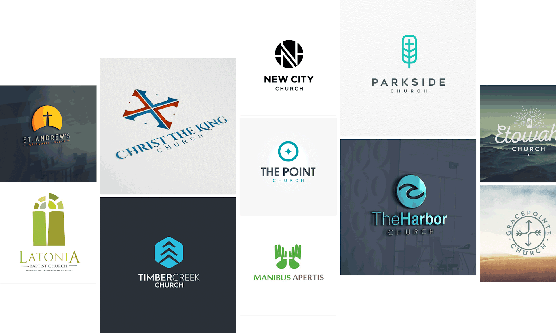 church logos design