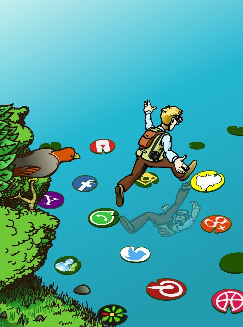 crossing the internet river