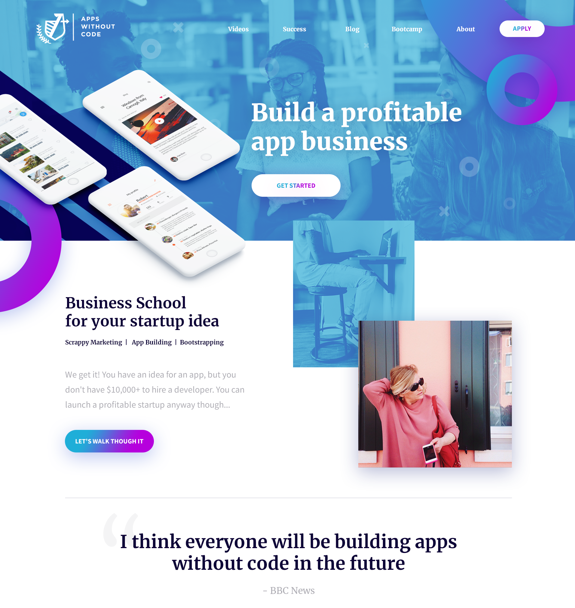 54 Inspiring Landing Page Design Ideas