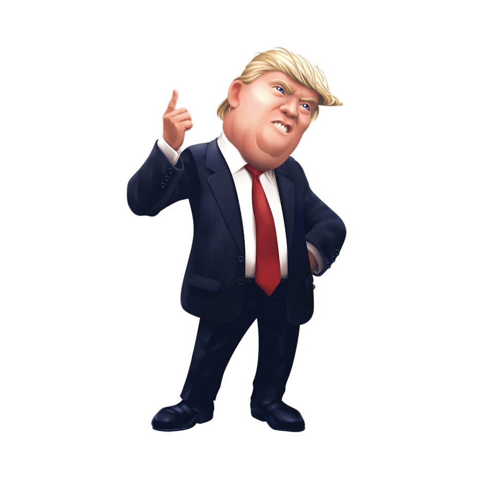 Donald trump cartoon