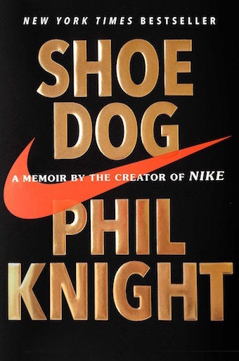 One of our recommended books for entrepreneurs: Shoe dog
