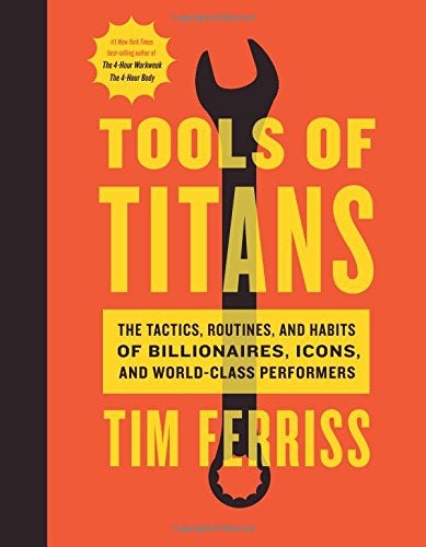 One of our recommended books for entrepreneurs: Tools of titans