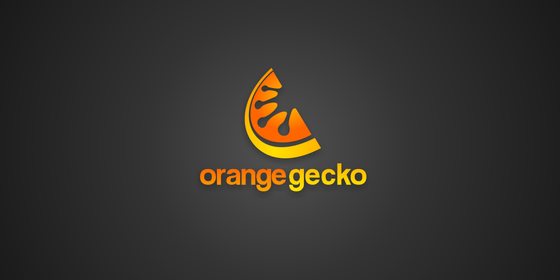 Logo mit Gecko-Hand