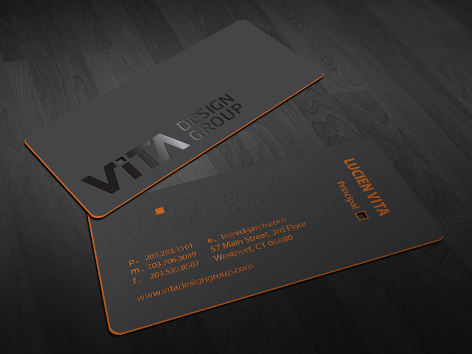 business card design