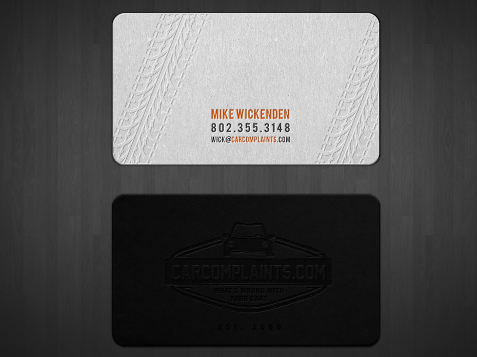 business card design