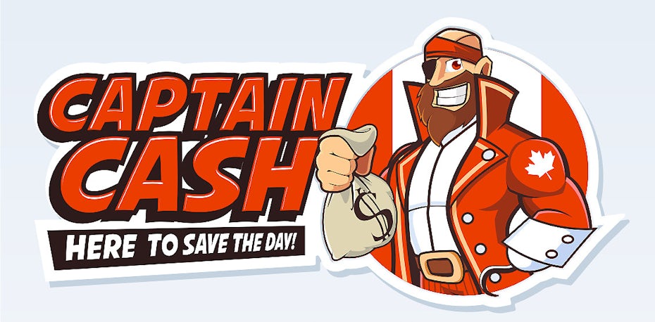 canadian cartoon character logo design