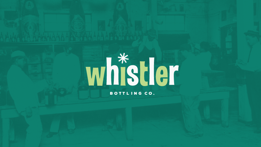 Whistler bottling co logo