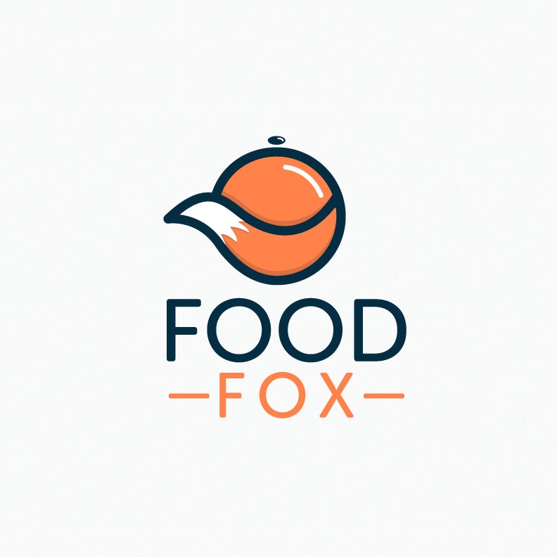 Logo with fox