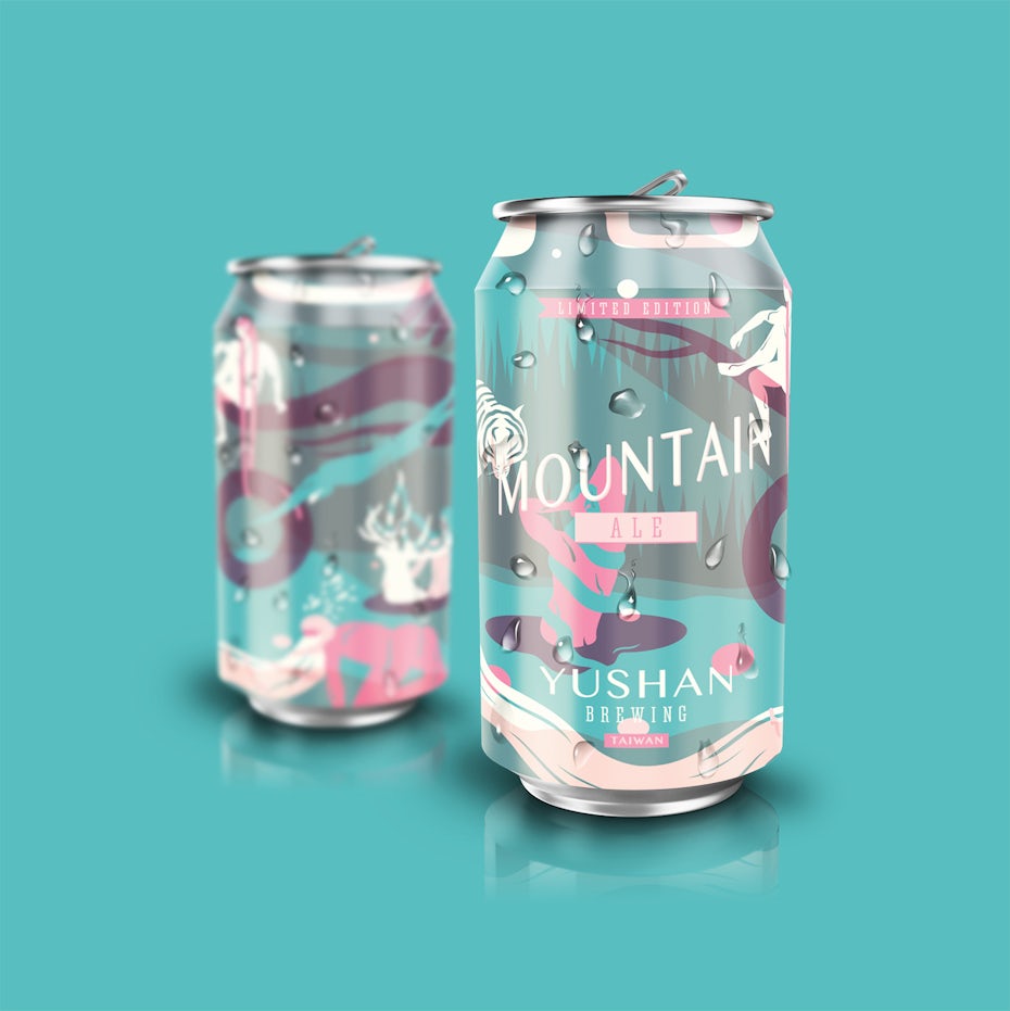 Yushan Brewery Beer Label