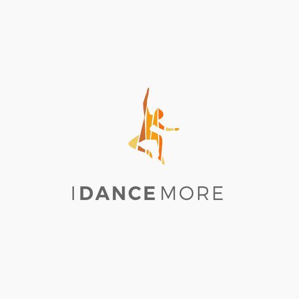 Logo, jossa on tanssija