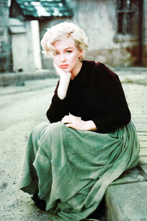 Marilyn Monroe sad