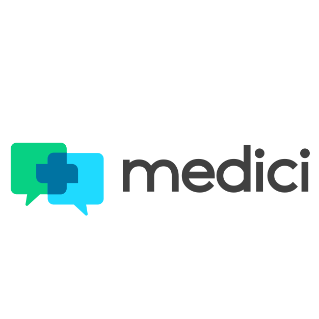 medici tech startup logo design