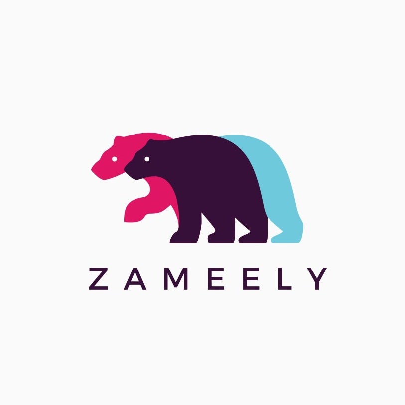 Zameely startup logo design