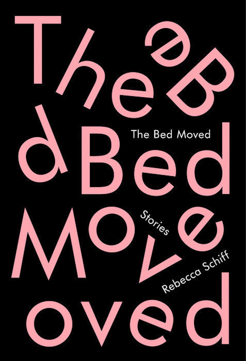 example for breaking design rules: The Bed Moved by Rebecca Schiff, Designed by Janet Hansen