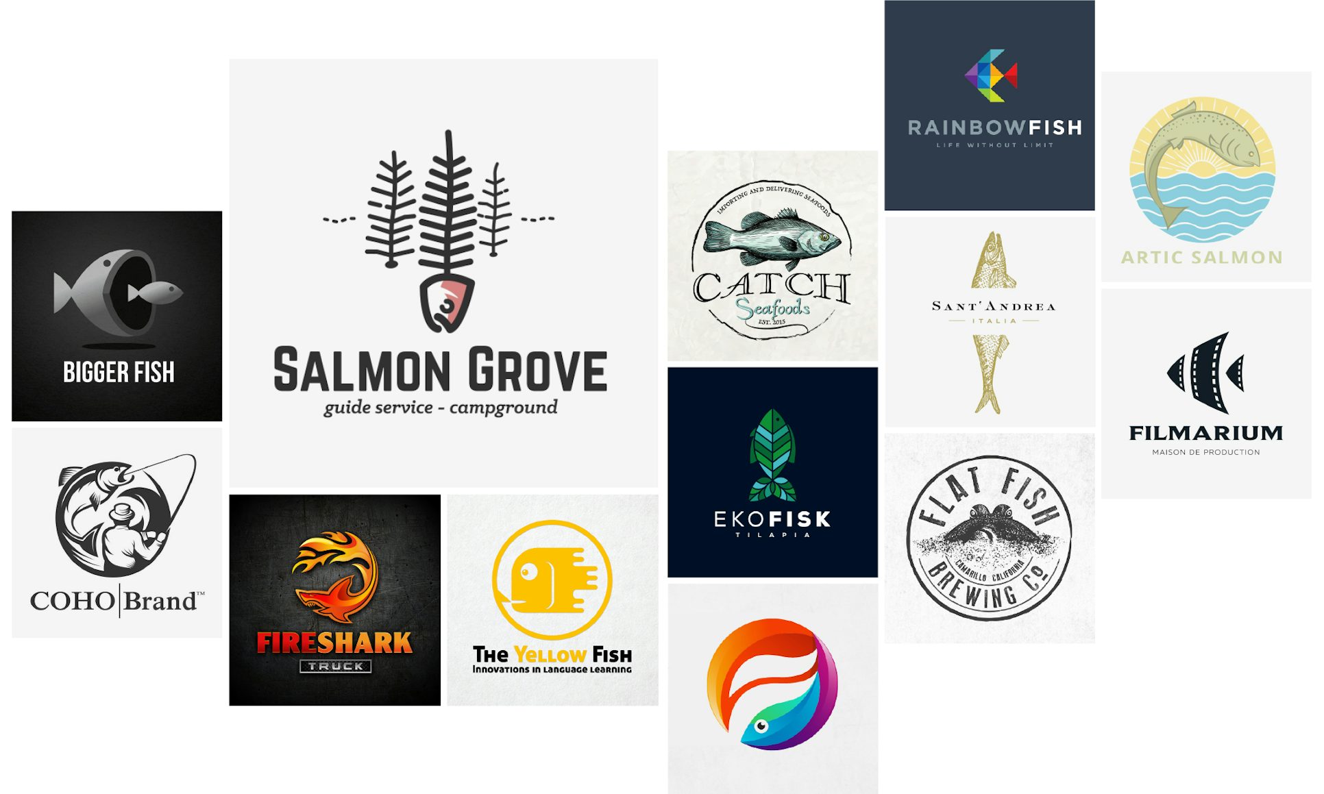 48 fish logos that go over swimmingly - 99designs