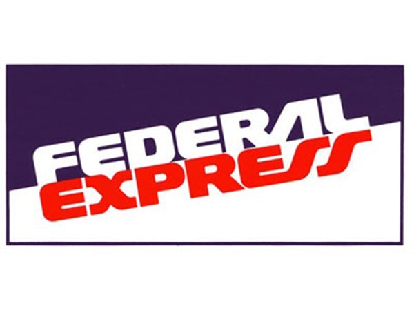 Federal Express (now FedEx) logo from 1973