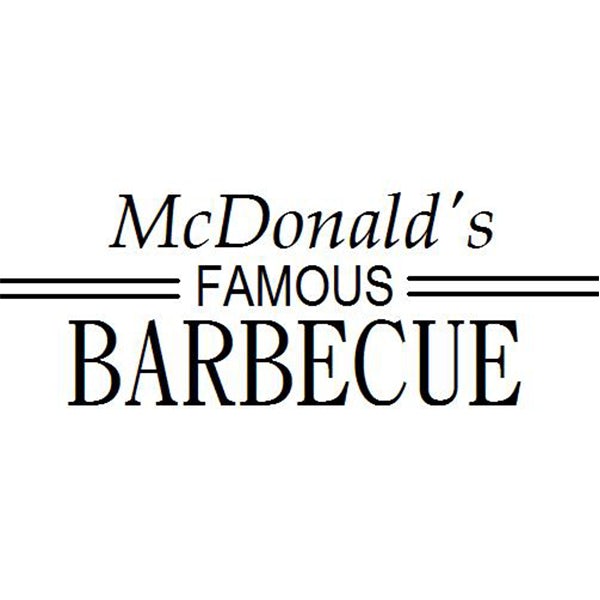 First McDonald’s logo from 1940