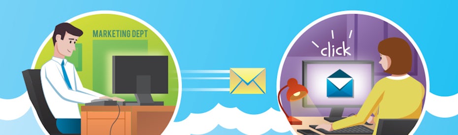 Emails connect marketers to their customers.