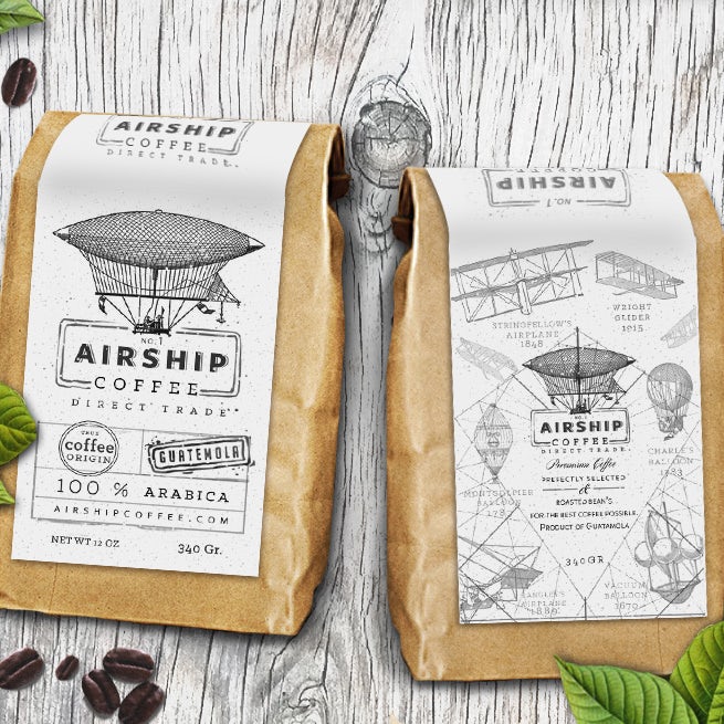 airship coffee logo