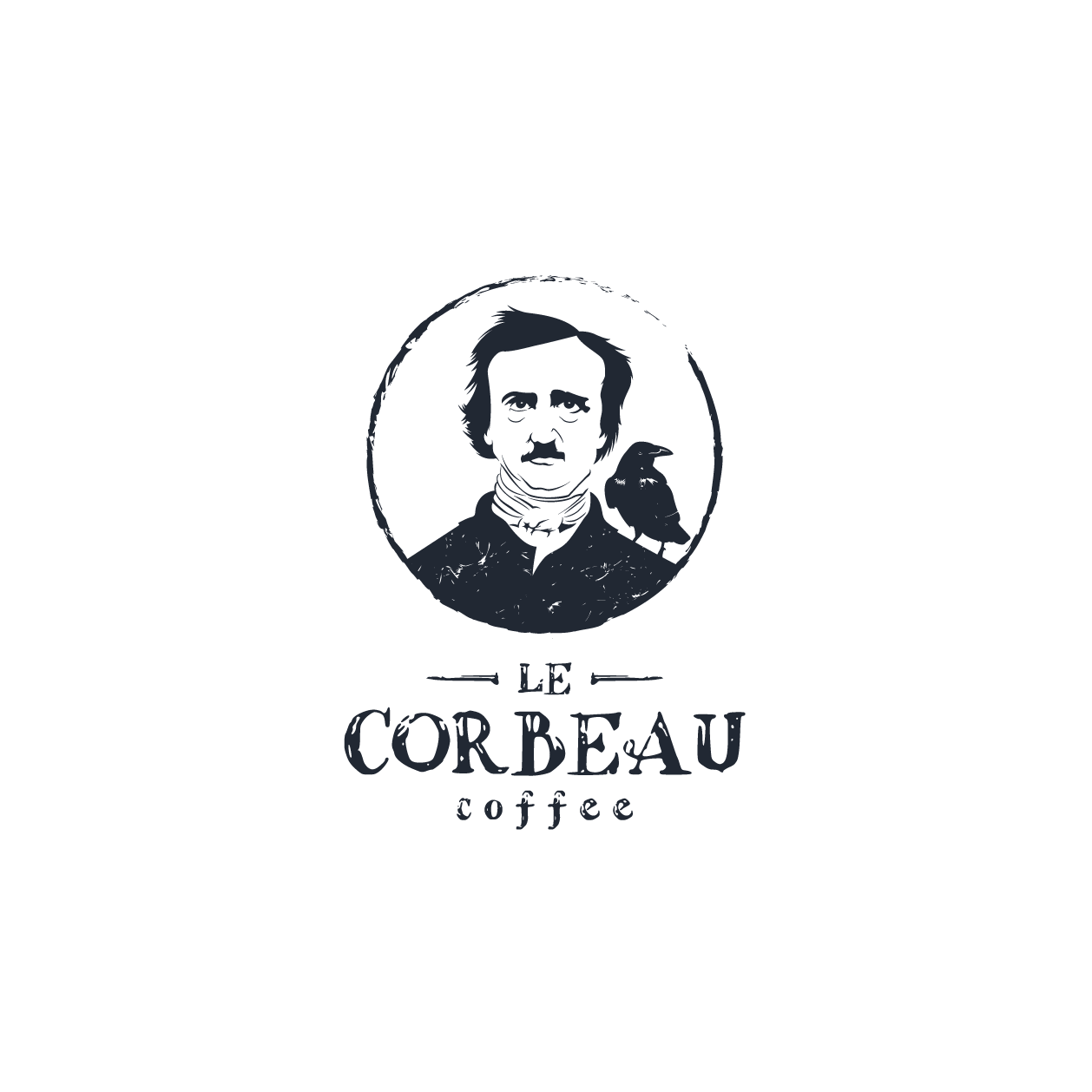 Diseño de café corbeau
