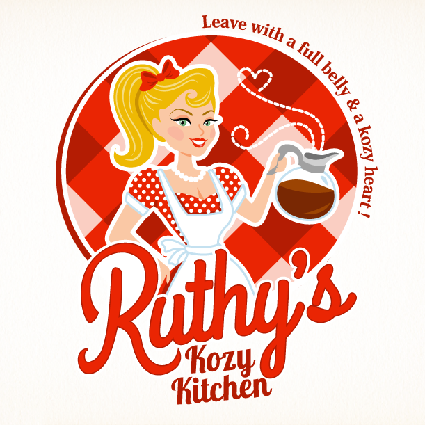 Diseño del logo de la cocina de Ruthys