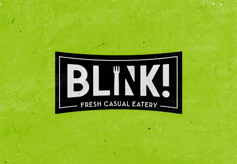 Bright green food packaging