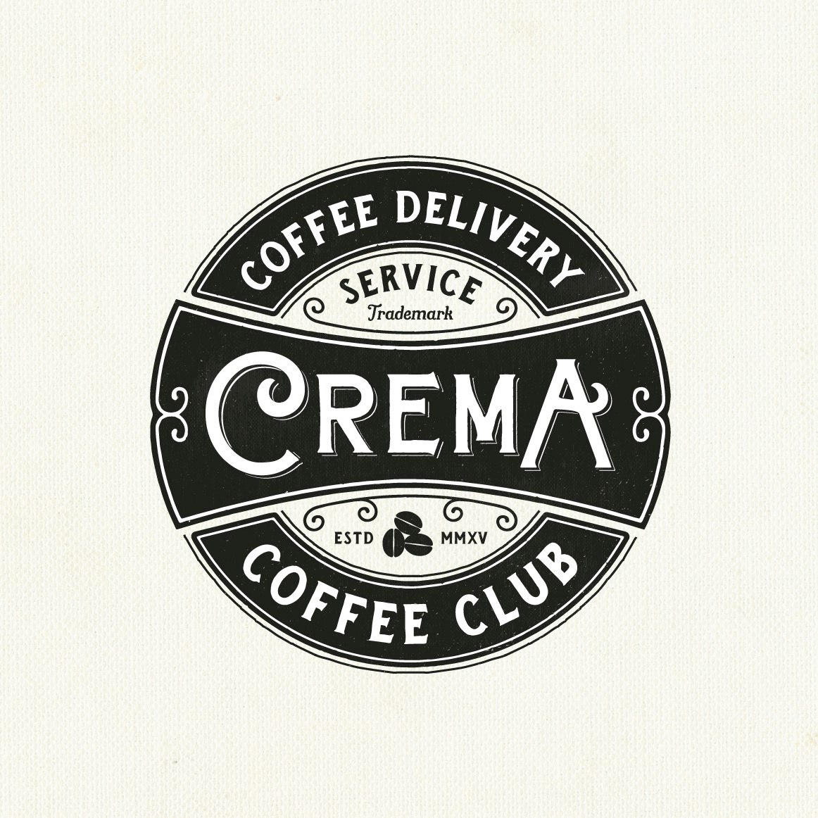 Diseño del logo de Circle Cream coffee club