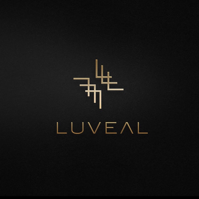 Black and gold fashion logo