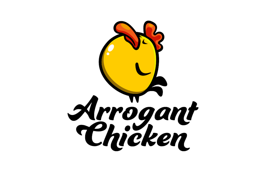 Cartoon chicken logo