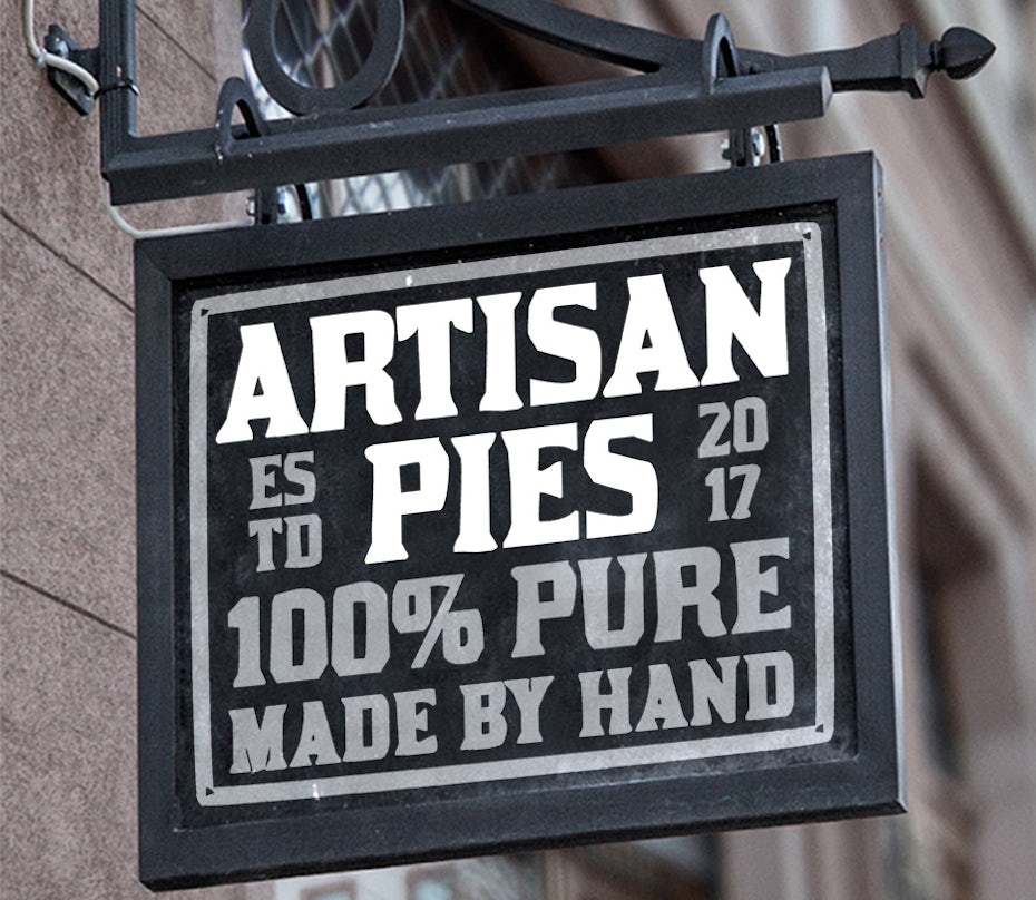 Artisan Pies text logo