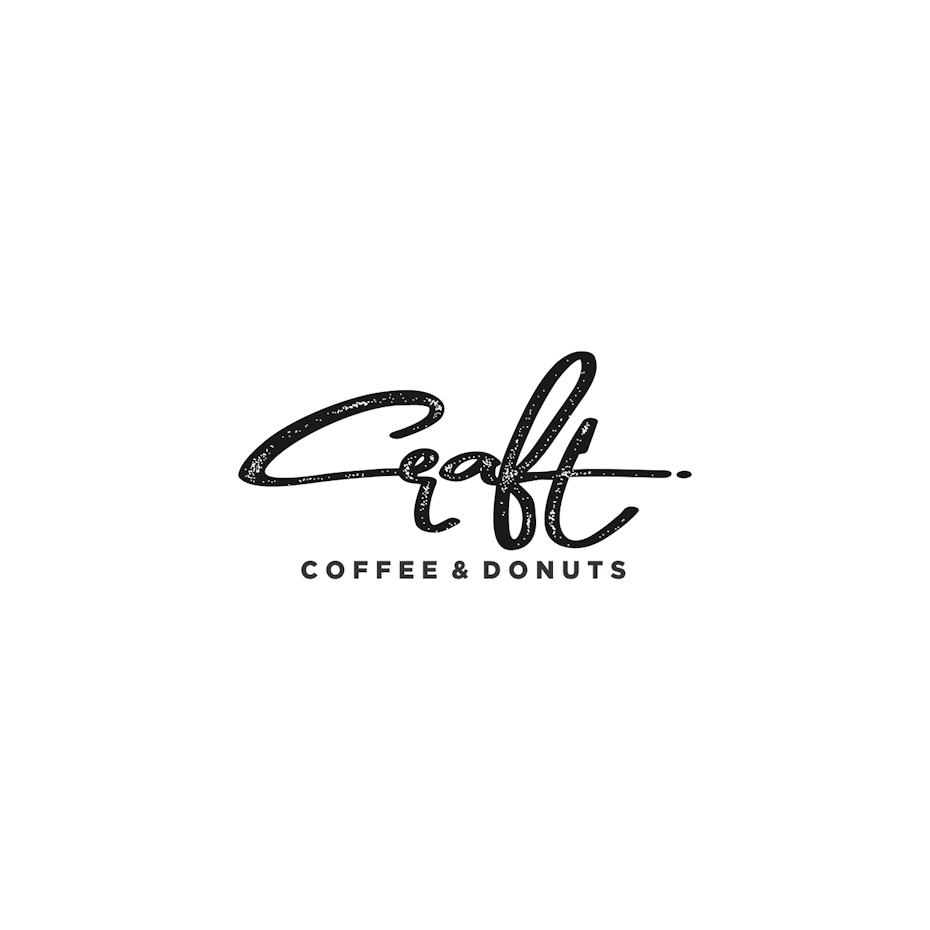 99designs entry for Craft Coffee and Donuts