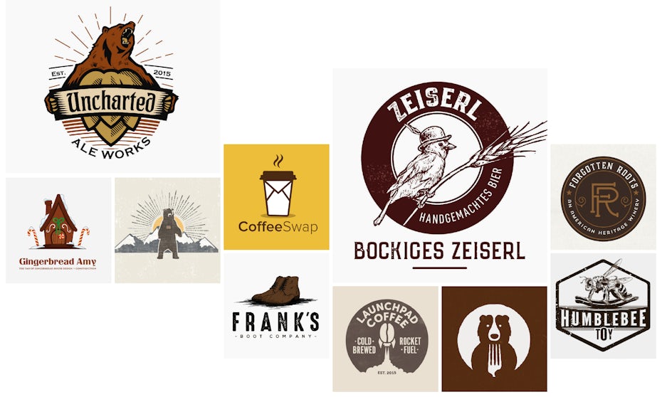 26 brown logos that you can depend on - 99designs