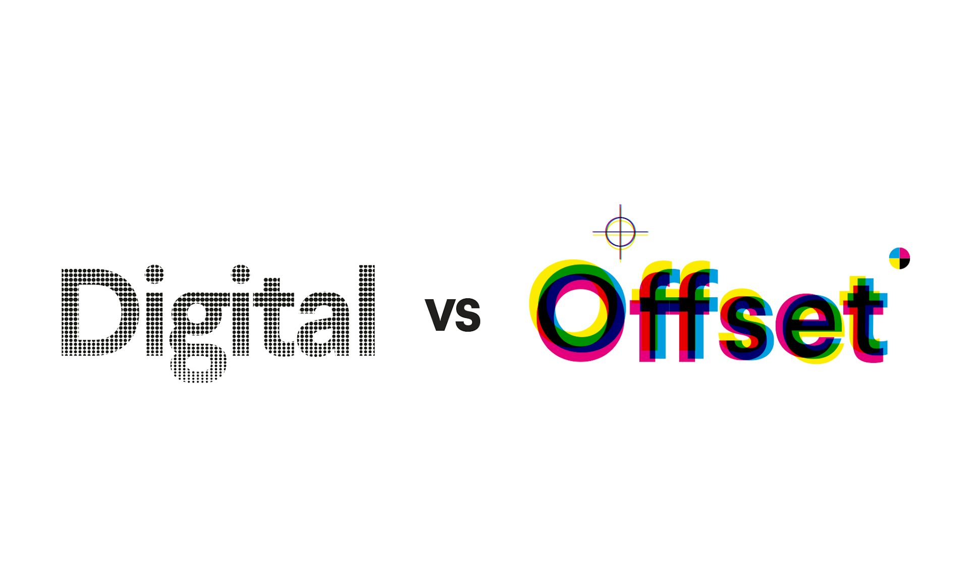digital and offset printing