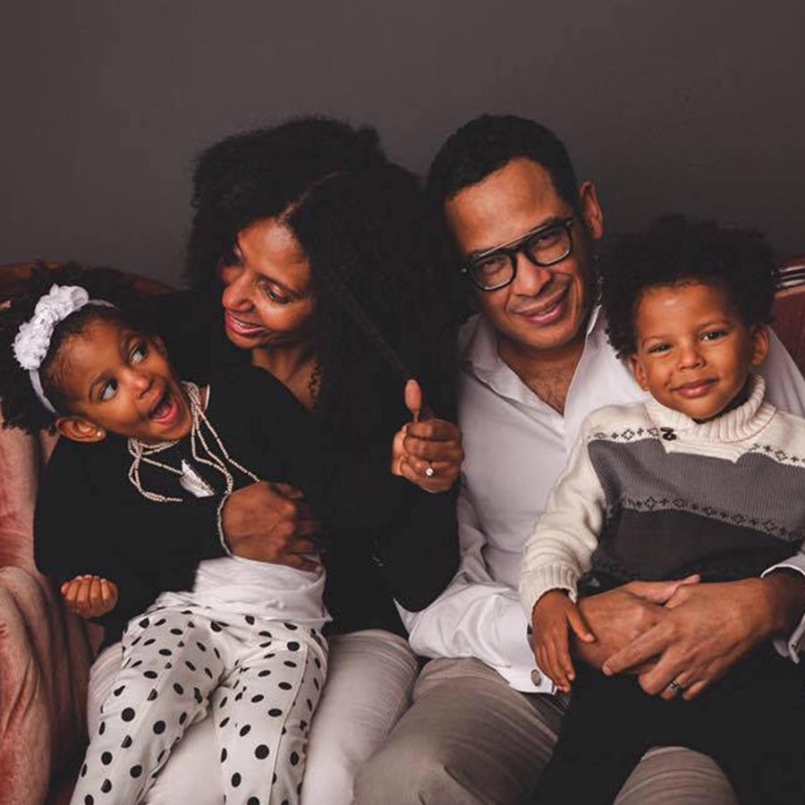 James Oliver Jr., founder of WeMontage and author of "The More You Hustle, The Luckier You Get," father of twins.